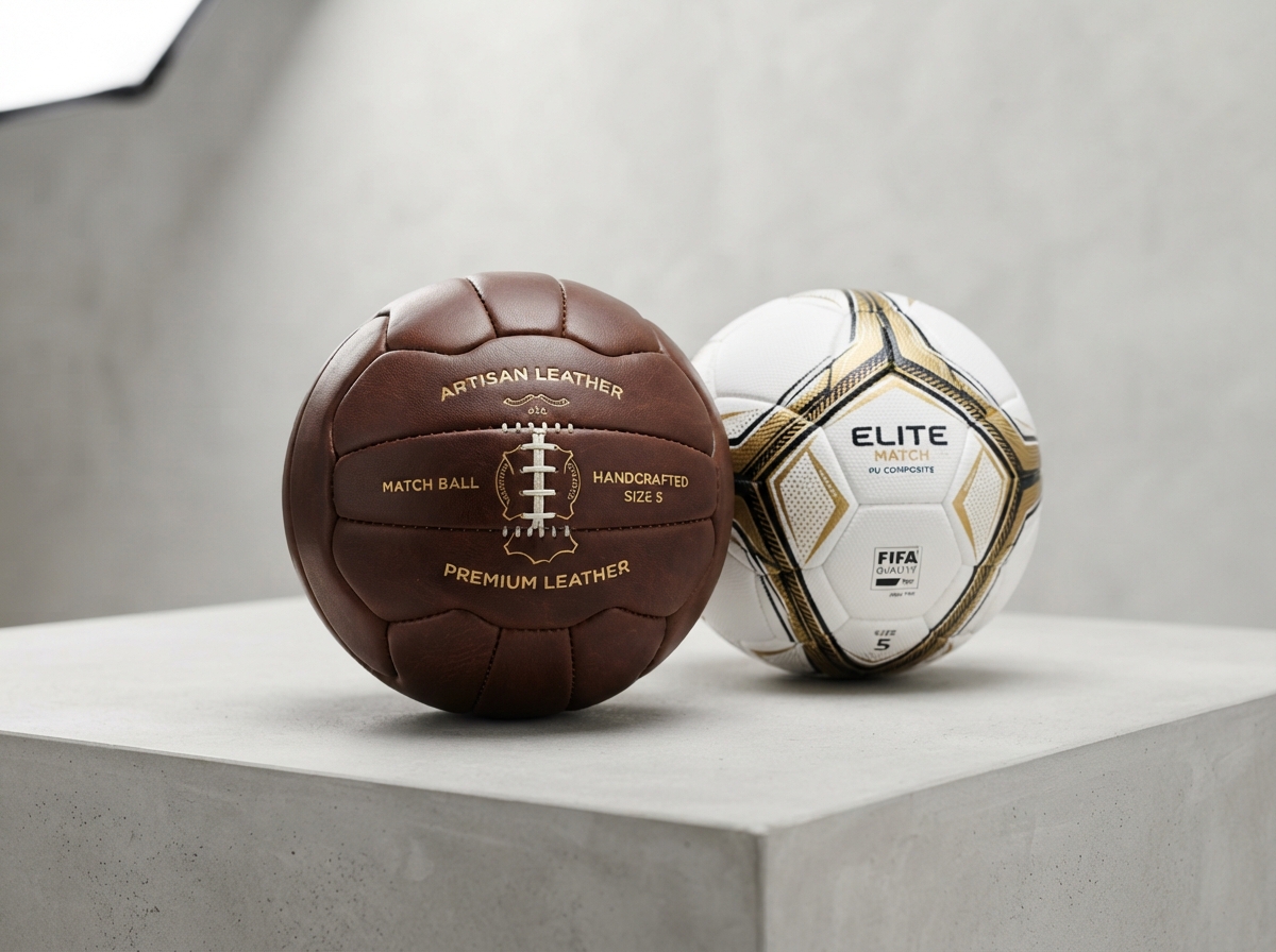 Artisan Hand-Stitched PU Match & Club Football